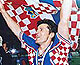 L'attaquant croate Davor Suker