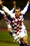Dado Prso a qualifi&eacute; la Croatie pour l'Euro 2004