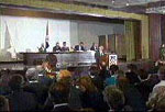 La session historique du Sabor le 8 octobre 1991 lorsqu'il proclama l'indépendance de la Croatie.